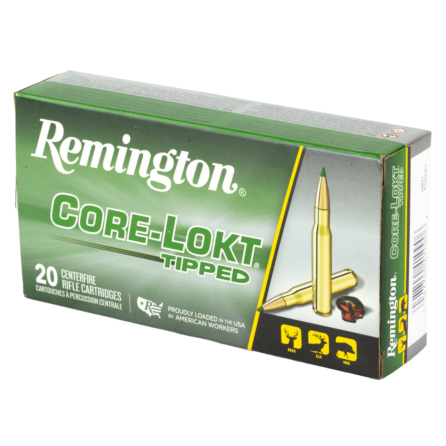 REM 6.5CRD 129GR CLOK TIPPED 20/200