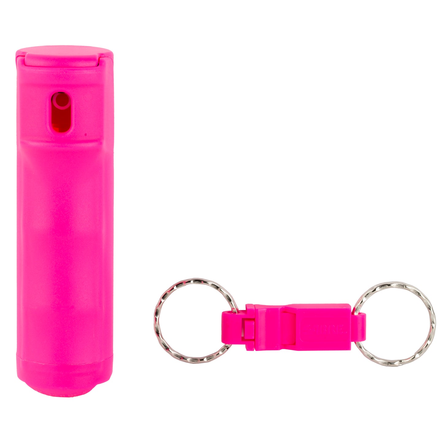 SABRE SPRAY KEY RING/WHISTLE .54 PNK