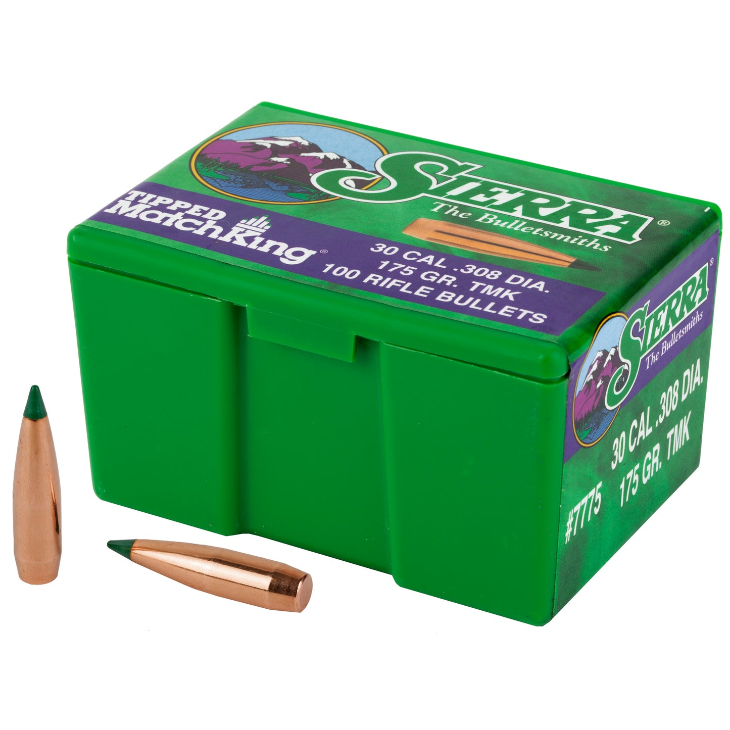 SIERRA TIPPED MK .308 175GR 100CT