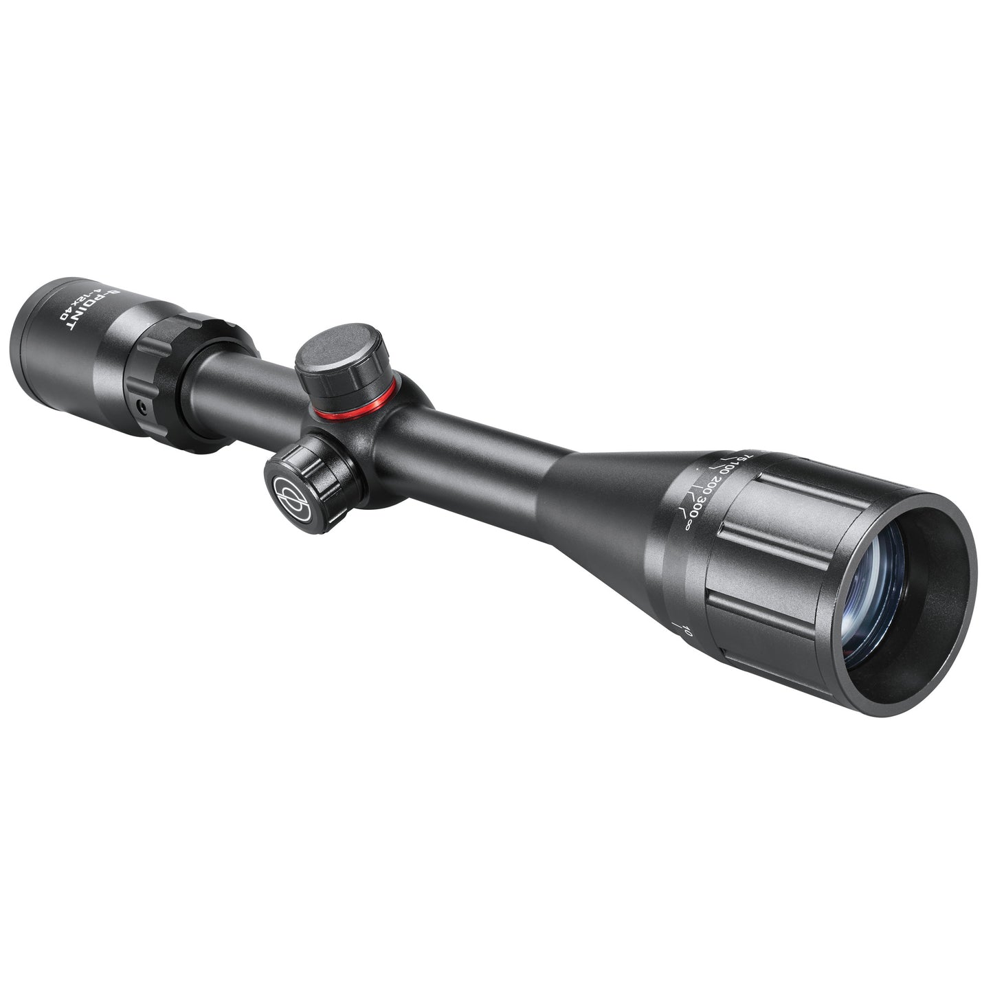 SIMMONS 8 POINT 4-12X40 W/RINGS BLK