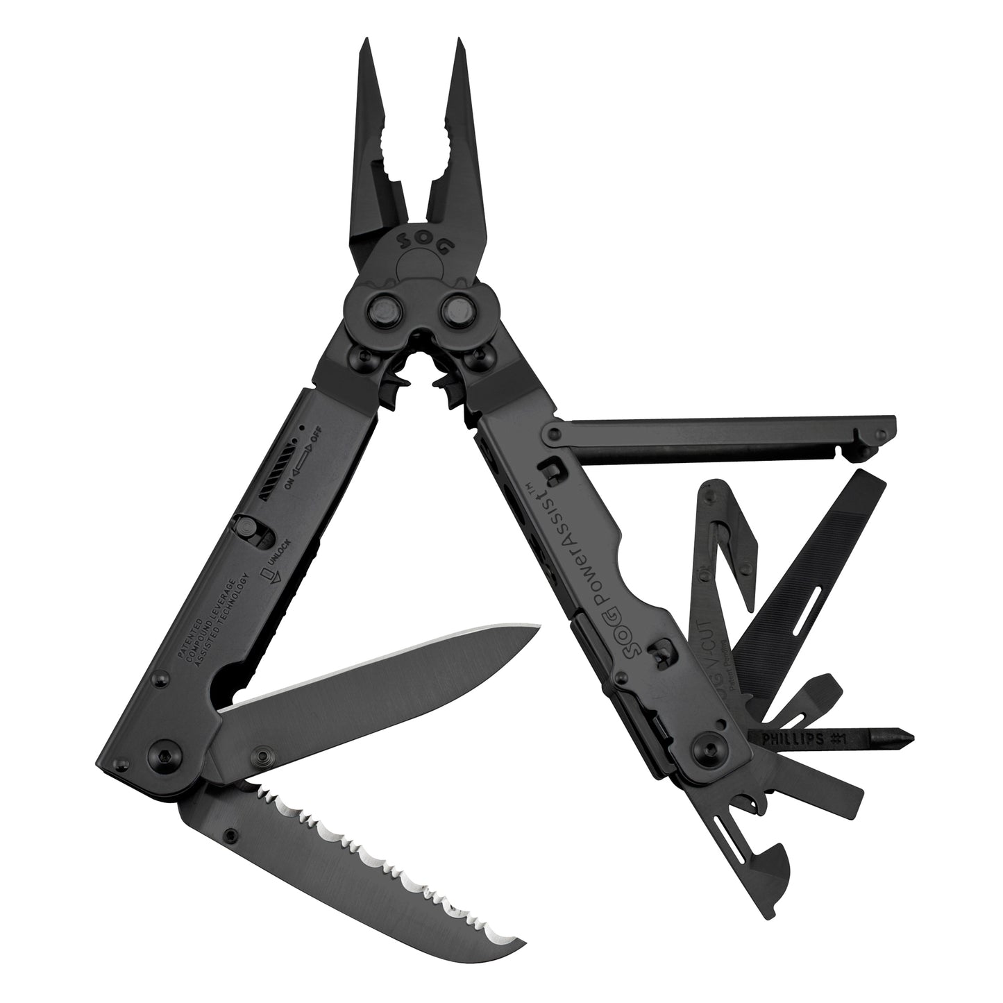 SOG POWERASSIST BLACK