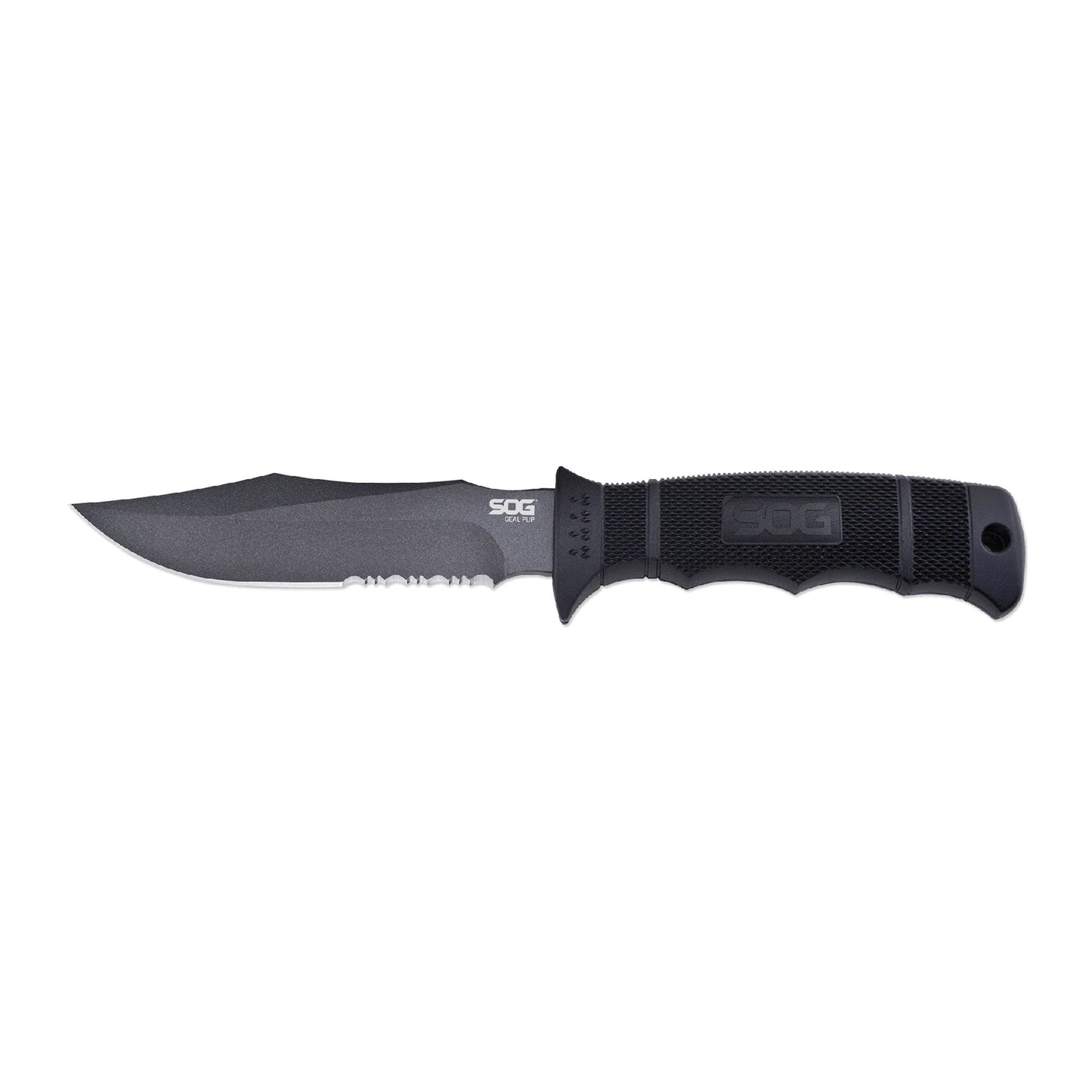 SOG SEAL PUP BLACK 4.75 NYLON