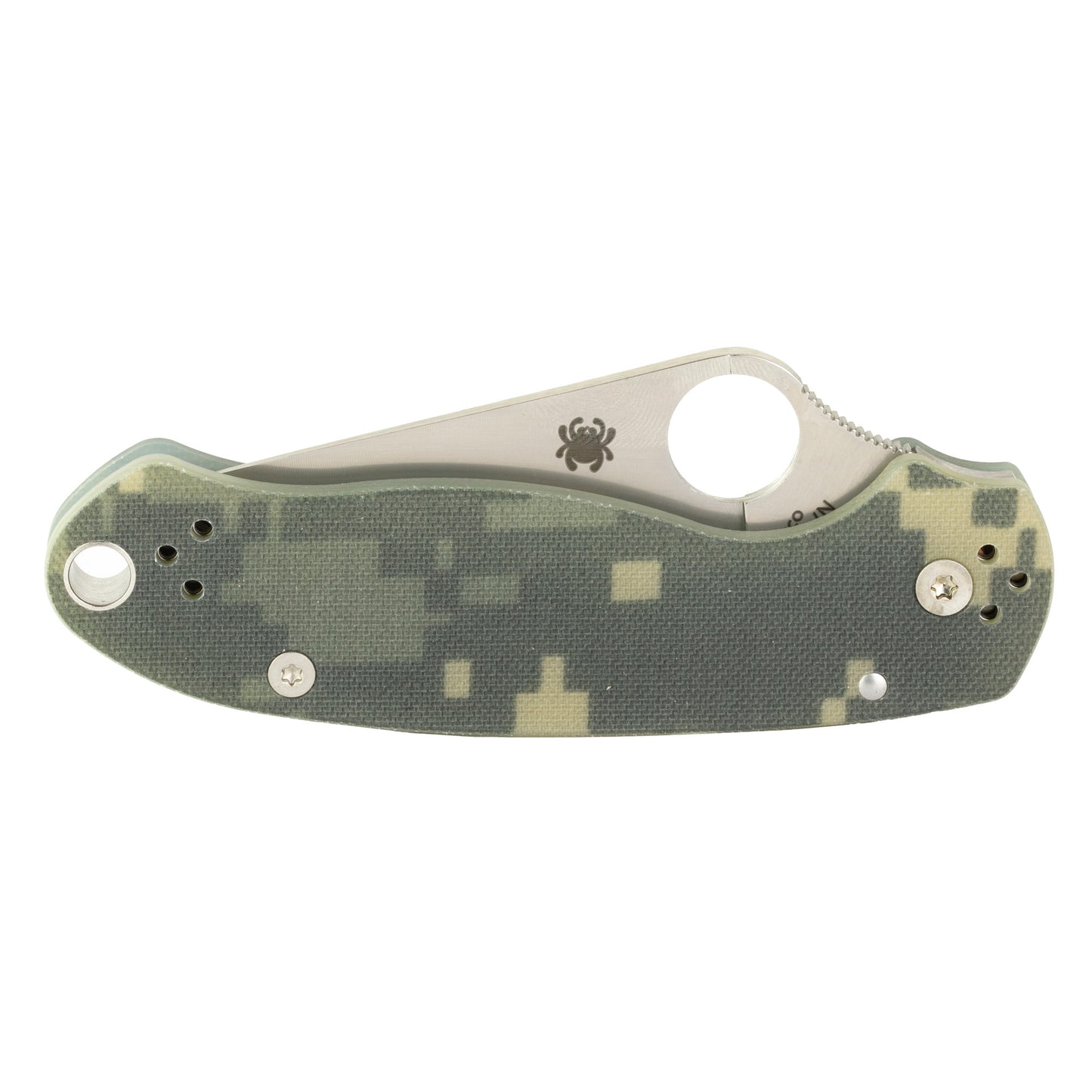 SPYDERCO PARA3 G10 CAMO PLAINEDGE