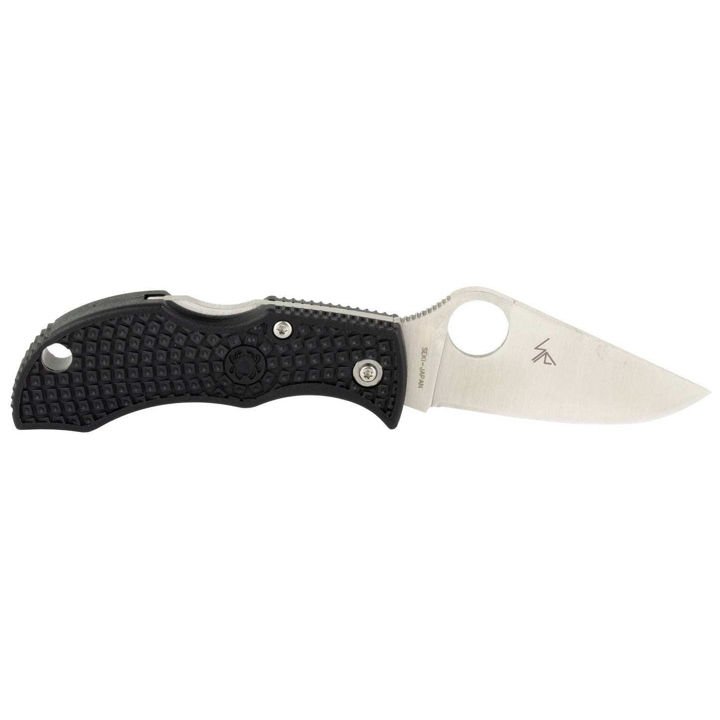 SPYDERCO MANBUG BLACK FRN PLAIN