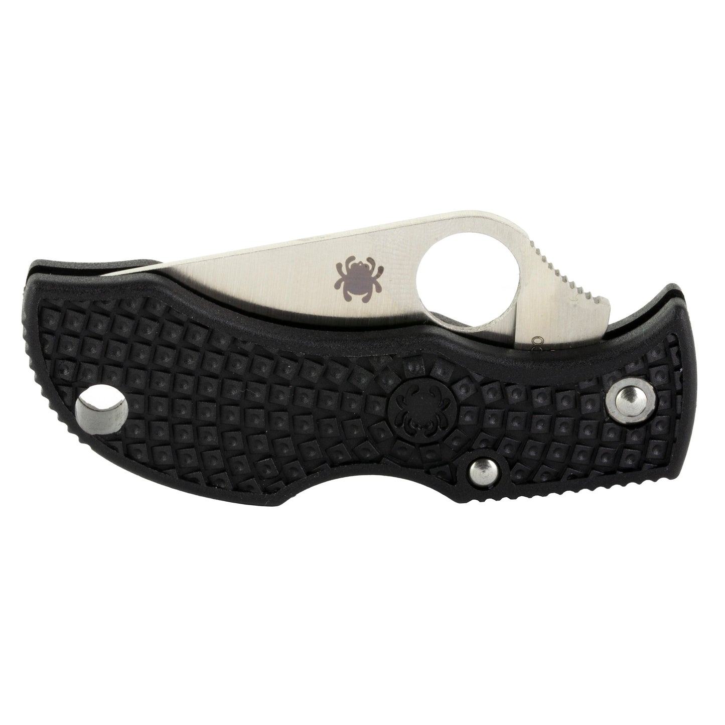 SPYDERCO MANBUG BLACK FRN PLAIN