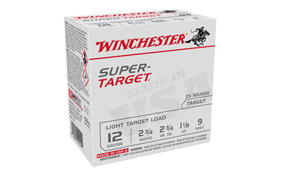 WIN SUPERTARGET 12GA 2.75 #9 25/250