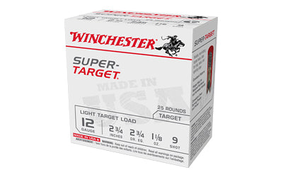 WIN SUPERTARGET 12GA 2.75 #9 25/250