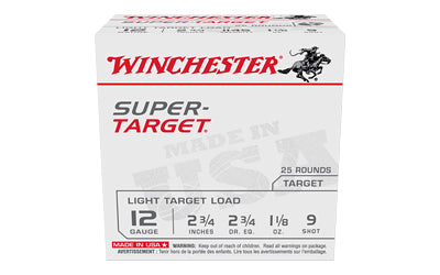 WIN SUPERTARGET 12GA 2.75 #9 25/250