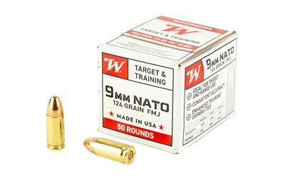 WIN USA 9MM NATO 124GR FMJ 50/1000