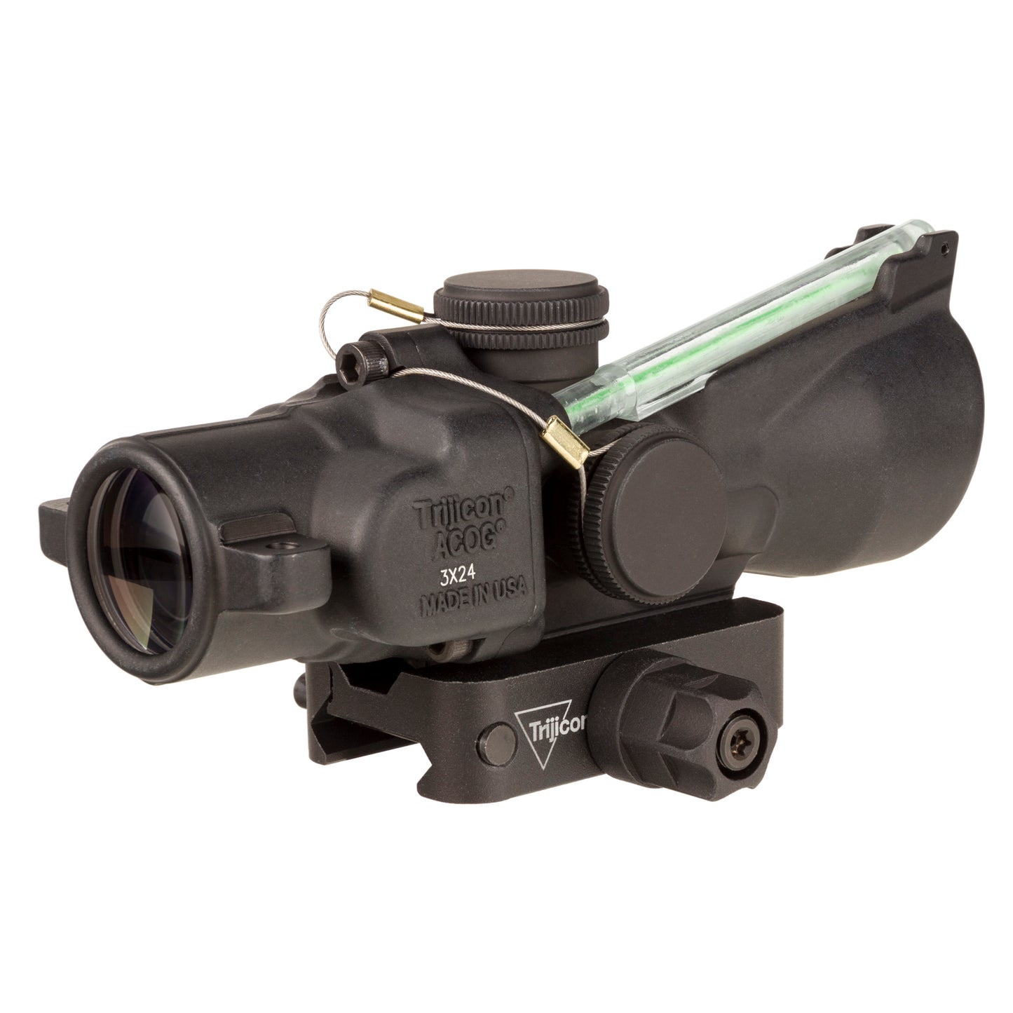 TRIJICON ACOG 3X24 LOW GRN HS/DOT AK