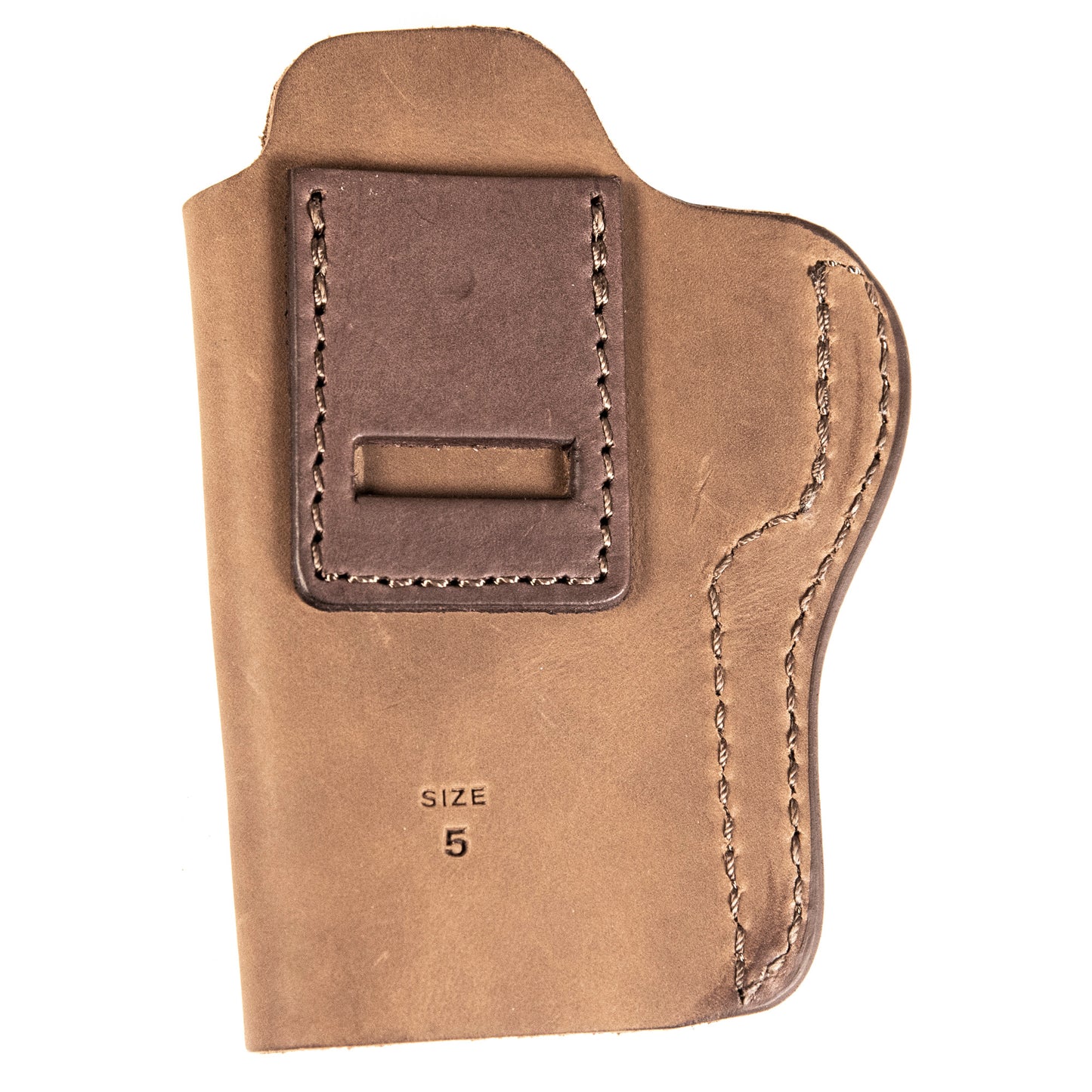 U/M LEATHER IWB HLSTR SZ 5 AMBI BRN