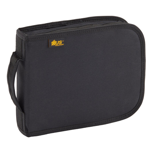 US PK HANDGUN CASE 10.75X8.25X2 BLK