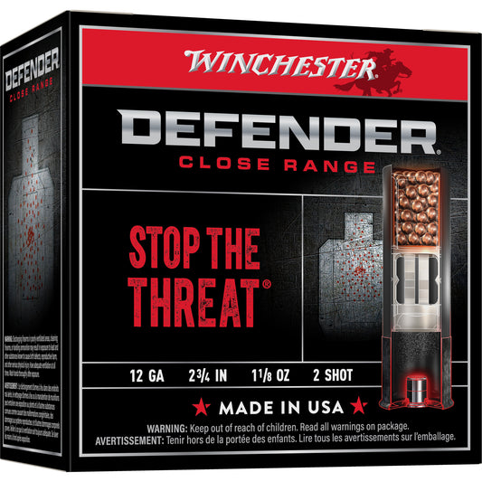 WIN DEFENDER 12GA 2.75 #2 25/250