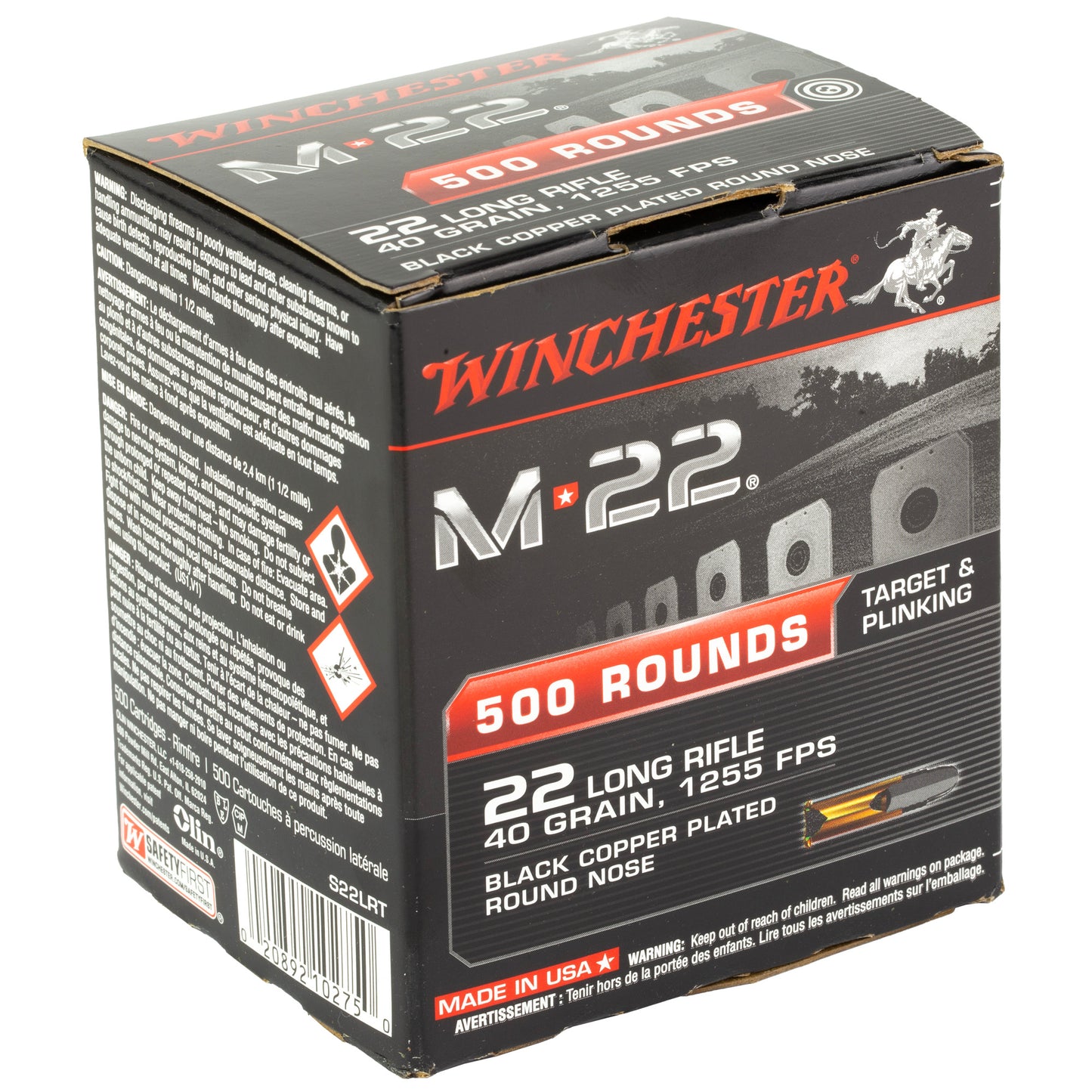 WIN M-22 22LR 40GR CPRN 1000/2000