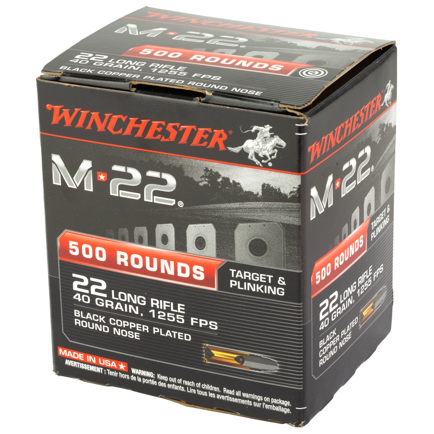 WIN M-22 22LR 40GR CPRN 1000/2000