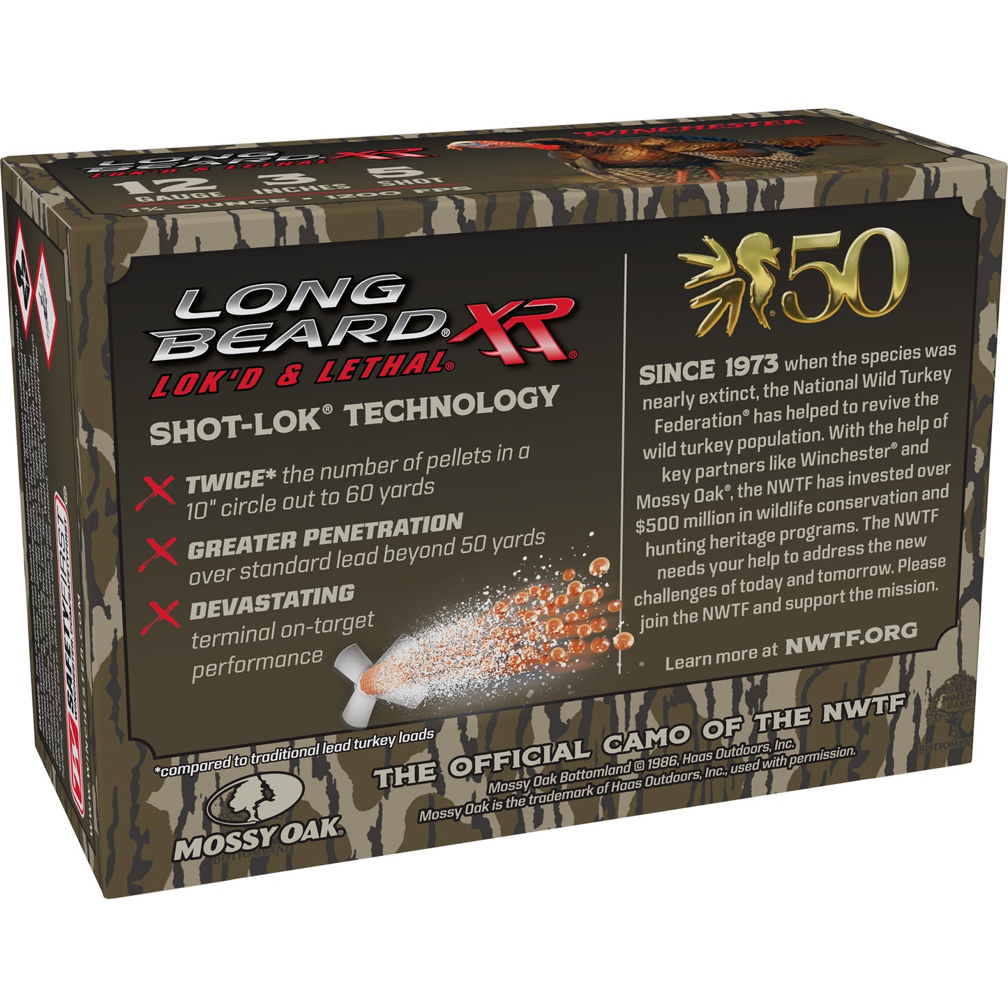 WIN LB XR TRKY 12GA 3 #5 1.75OZ 10/