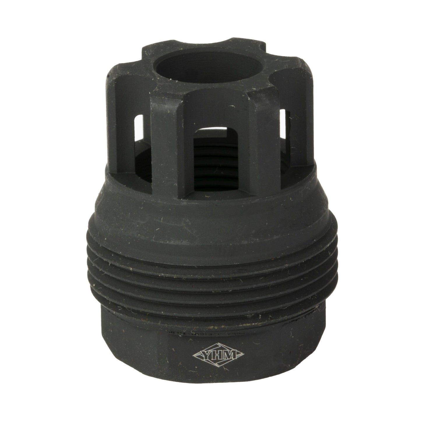 YHM MUZZLE BRAKE 5/8-24 BLACK