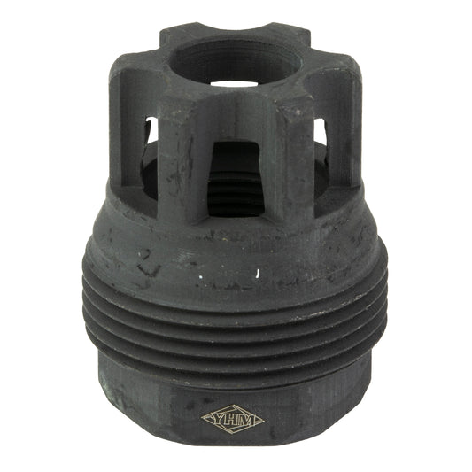 YHM MUZZLE BRAKE 1/2-28 BLACK