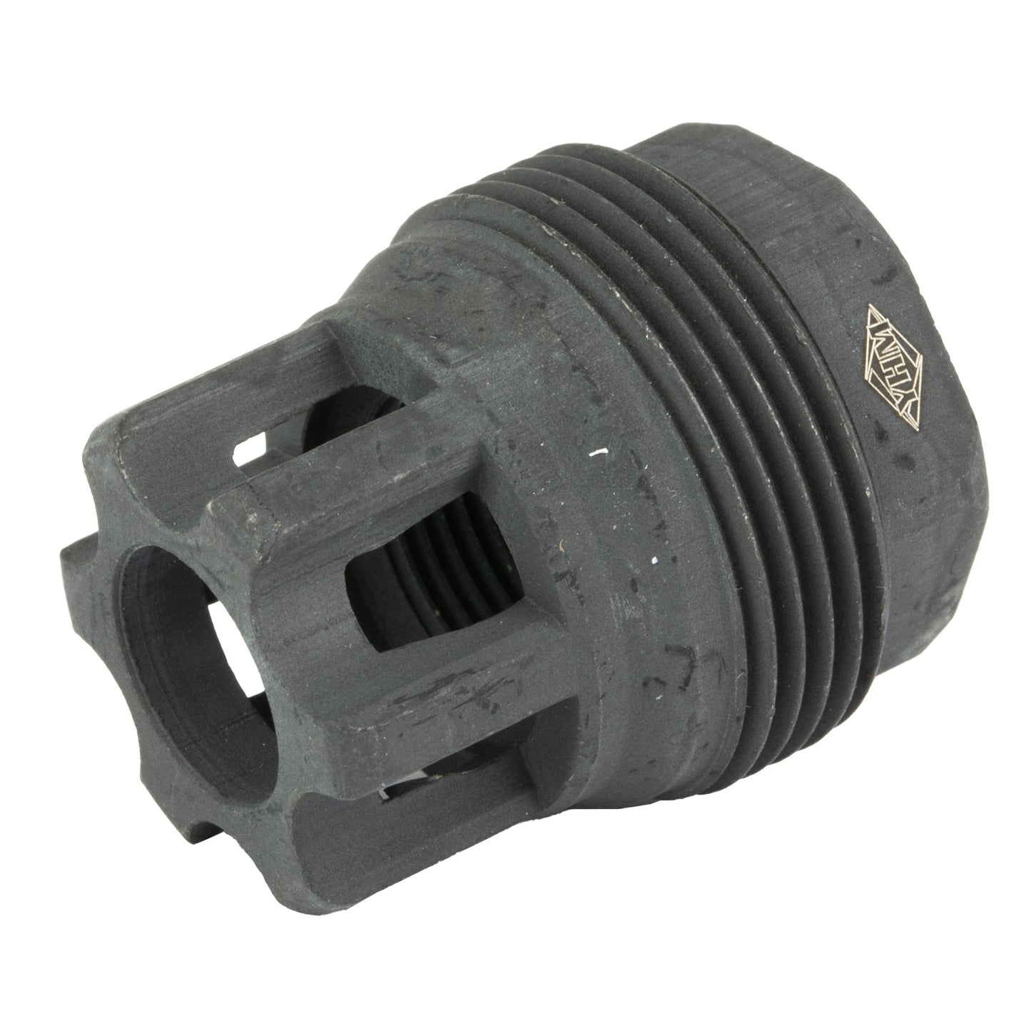 YHM MUZZLE BRAKE 1/2-28 BLACK