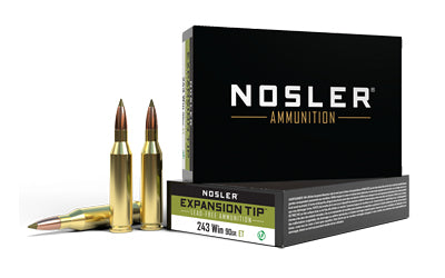 NOSLER E-TIP 243WIN 90GR SP 20/200