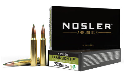 NOSLER E-TIP 223REM 55GR SP 20/400