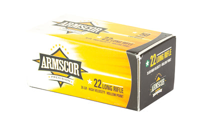 ARMSCOR 22LR HVHP 36GR 50/5000