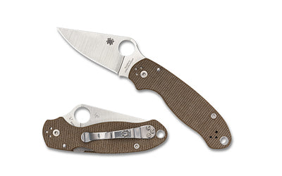 SPYDERCO PARA 3 CRU WEAR BRN MCRTA