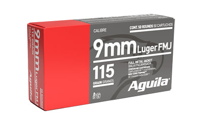 AGUILA 9MM 115GR FMJ 50/1000