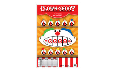 ACTION TGT CLOWN SHOOT 100PK