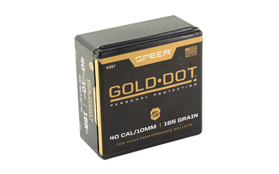 SPR GOLD DOT .400 165GR HP 100CT