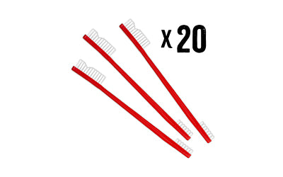 SHOOTERS CHOICE NYLON BRUSHES 20PK