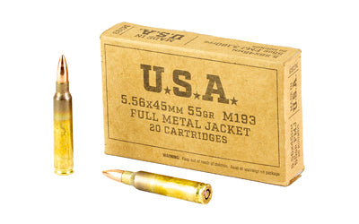 WIN M193 556NATO 55GR FMJ 20/1000