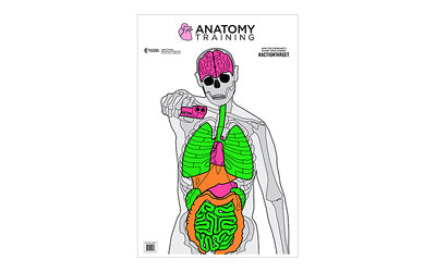 ACTION TGT ANATOMY TRNG 100PK