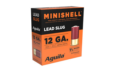 AGUILA MINISHELL 12GA SLUG 25/250