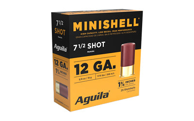 AGUILA MINISHELL 12GA #7.5 25/250