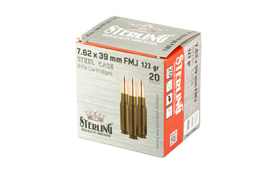 STERLING SC 762X39 123GR FMJ 20/1000