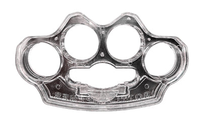 CBG PLASTIC KNUCKLES BTL OPNR CLEAR