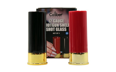 CBG SHOT SHELL SHOT GLASSES BLK/RED