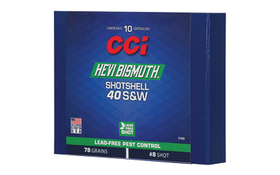 CCI 40S&W BISMUTH SHOTSHELL 10/200