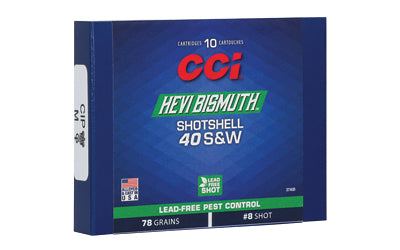 CCI 40S&W BISMUTH SHOTSHELL 10/200