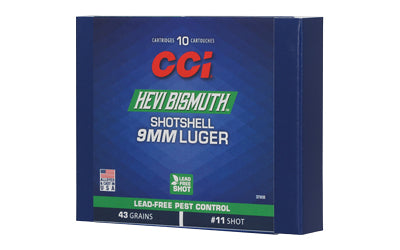 CCI 9MM BISMUTH SHOTSHELL 10/200