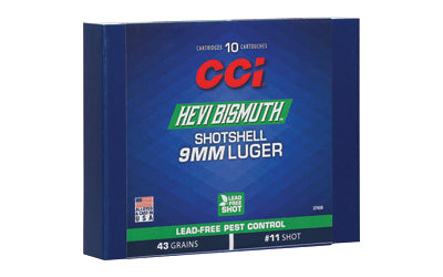 CCI 9MM BISMUTH SHOTSHELL 10/200