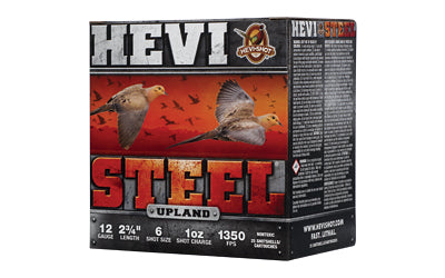 HEVI STL UPLND 12GA 2.75 #6 25/250