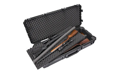 SKB I-SERIES DBL BOW/RIFLE CASE BLK