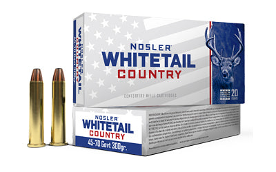 NOSLER 45-70 GOVT 300GR SW 20/200