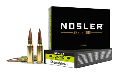 NOSLER 6.5 GRENDEL 120GR BT 20/200