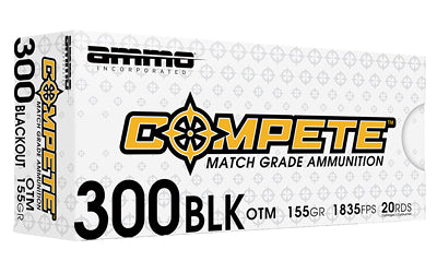 AMMO INC 300BLK 155GR OTM 20/200