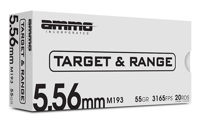 AMMO INC T&R 5.56 55GR M193 20/500