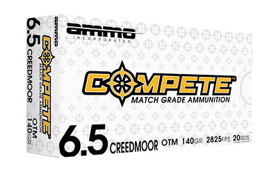 AMMO INC 6.5 CREEDMOOR 140GR 20/200