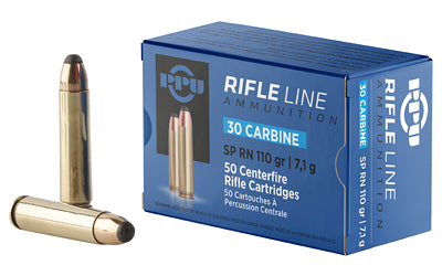 PPU .30 CARBINE 110GR SP 50/500